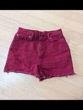 Levi's Vintage 512 Shorts From Tapered Leg Highrise Jeans